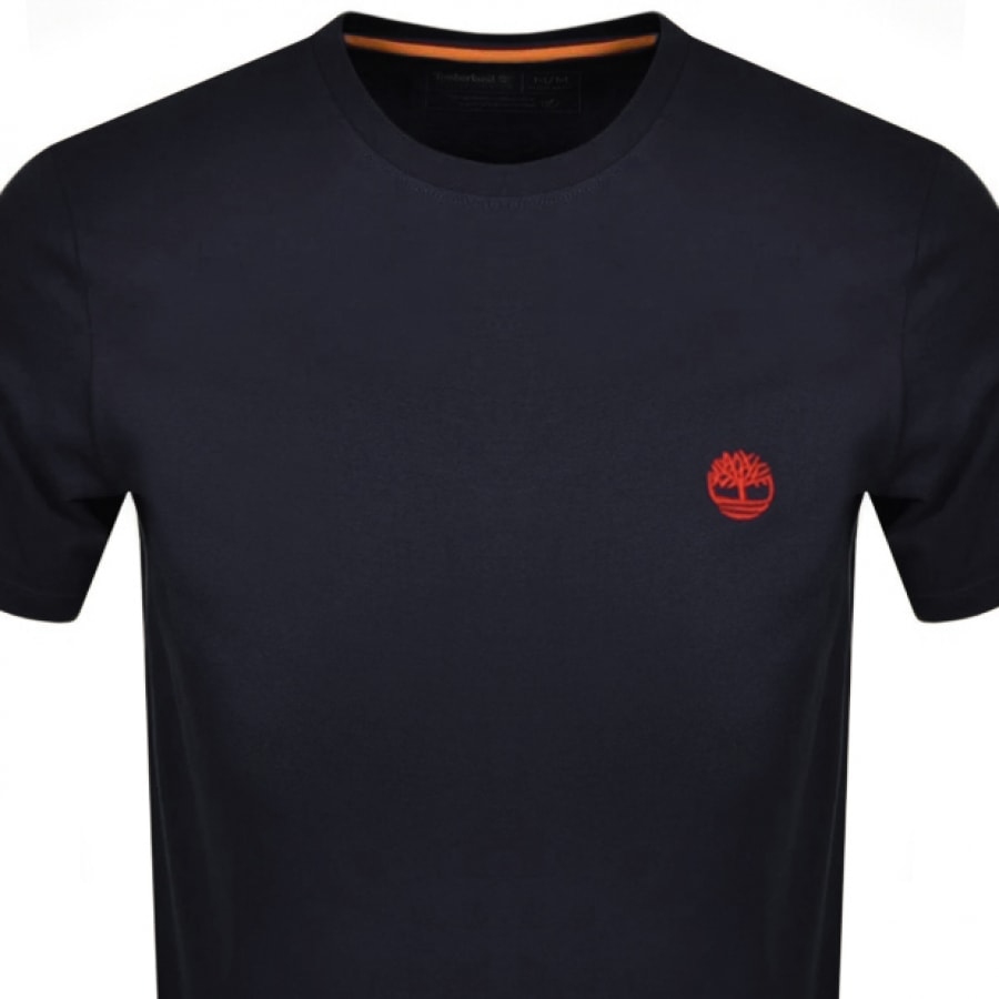 Alternative Image for ProductTimberland Dun River Logo T Shirt Navy2
